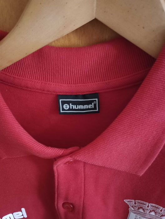 Pólo Vermelho SC Braga Hummel