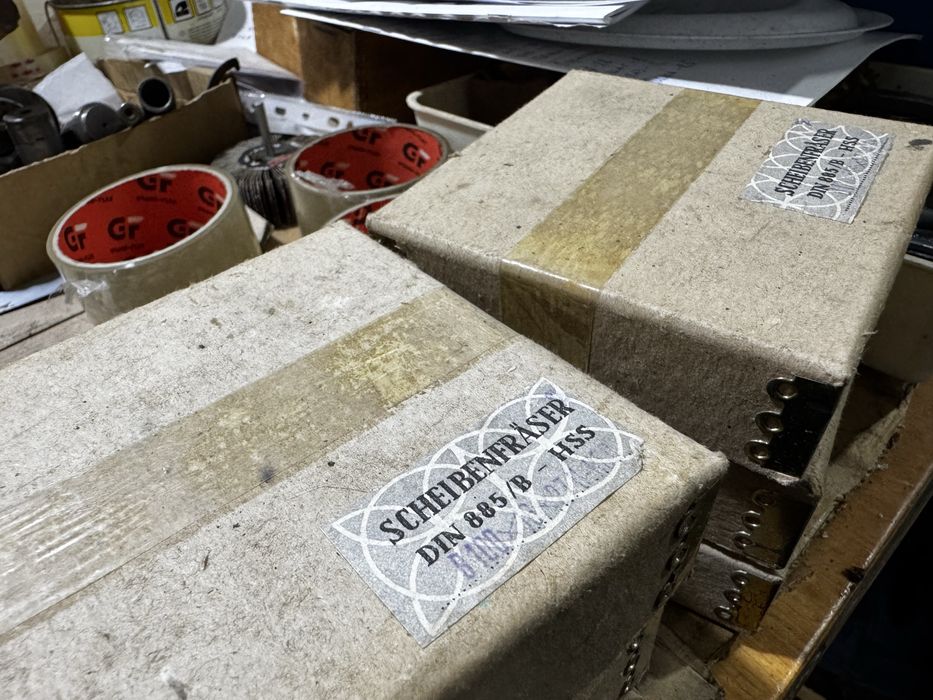 Фрезы немецкие трехсторонее 100х16х27 р6м5, советских времен