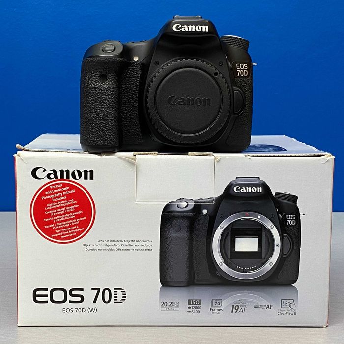 Canon EOS 70D (Corpo) - 20.2MP