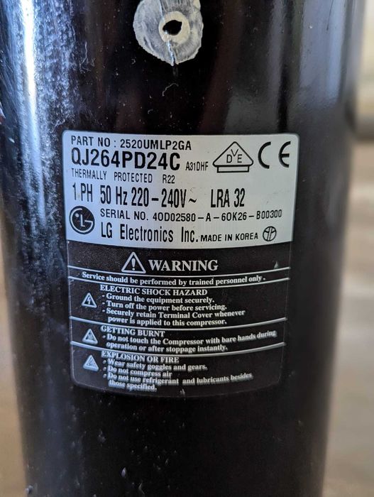 Compressor Ar condicionado LG