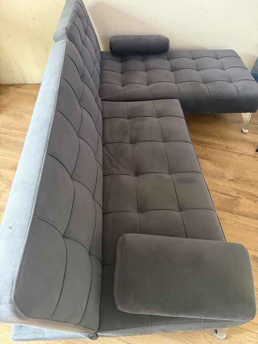 Sofa cama cinza