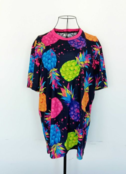 T-shirt estampada - padrão ananás - L