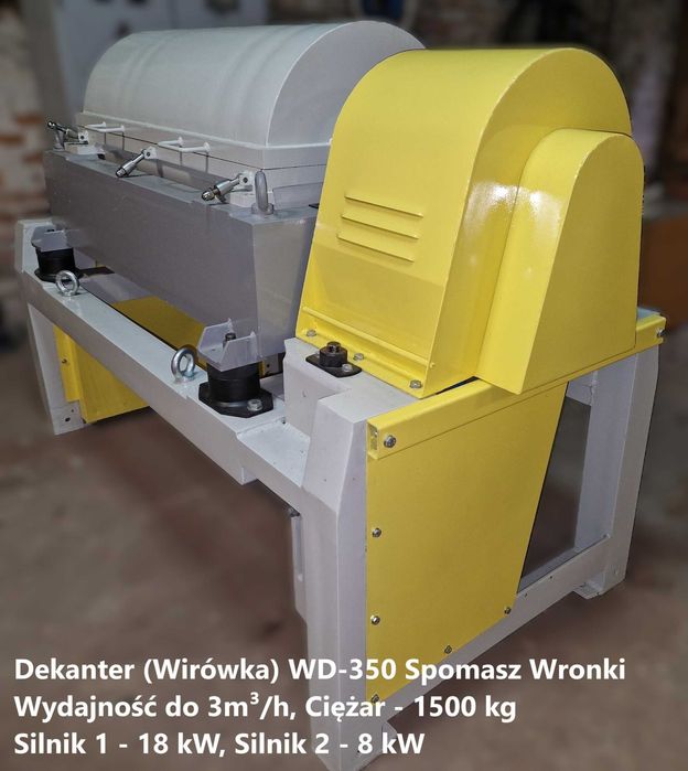 Dekanter - Wirówka Spmasz Wronki