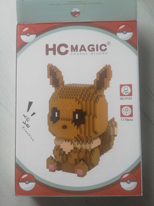 Mini klocki Eevee pokemon