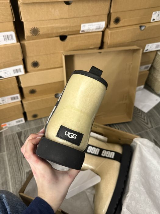 Ugg UGG Classic Clear Mini Chestnut уги резиновые угг новые