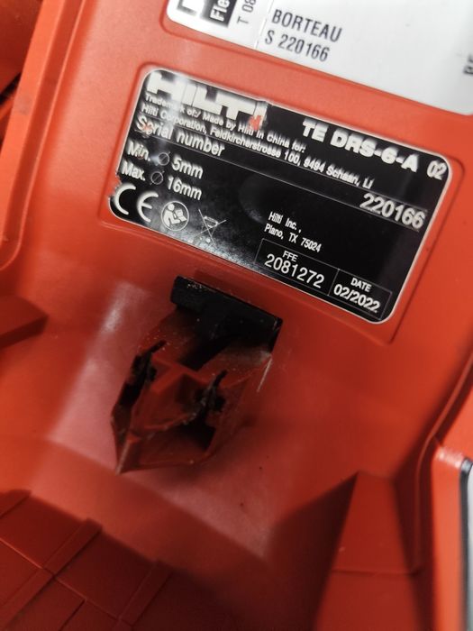 Hilti TE6-A22  безщітковий акумуляторний перфоратор