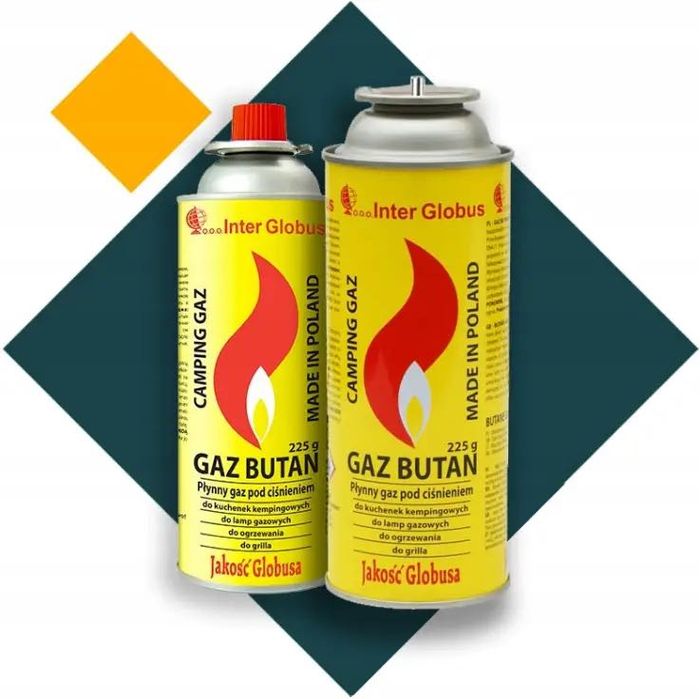 Газовый баллон 227 г | Без света | Для плиты и горелки