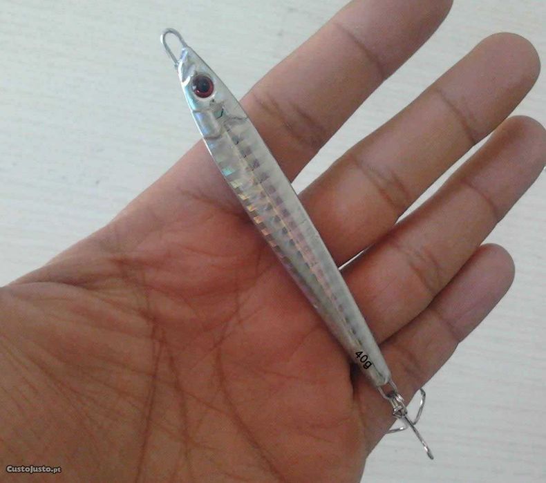 5 zagaias para pesca jig corrico 30 ou 40gr