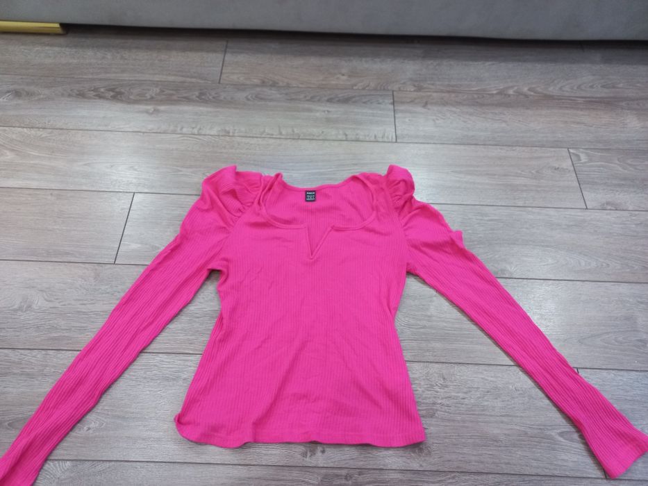 Bluzka damska prążkowana S