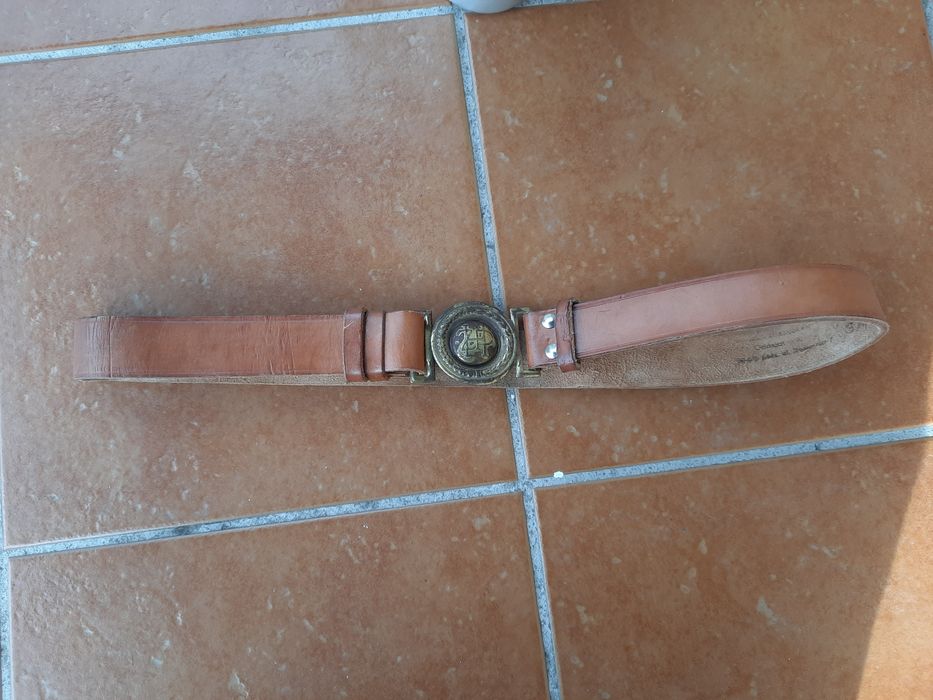 Pasek harcerski ZHP skórzany