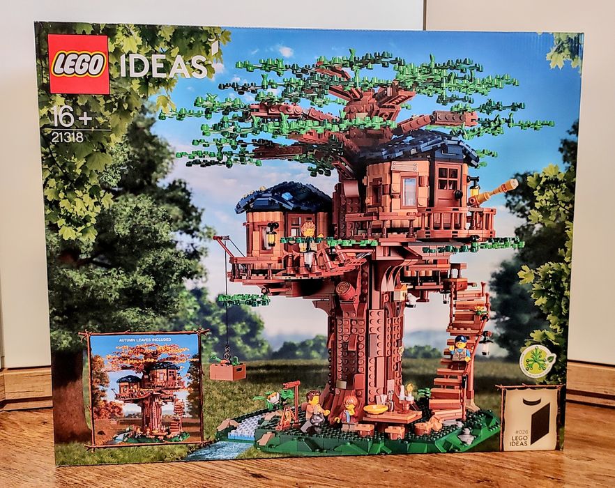 Nowe LEGO 21318 Ideas Domek na drzewie Śląsk Częstochowa Siewierz A1
