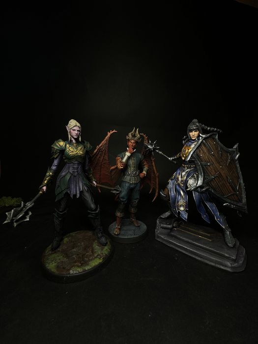 Baldurs Gate 3 качественные фигуры персонажей в наличии и под заказ.