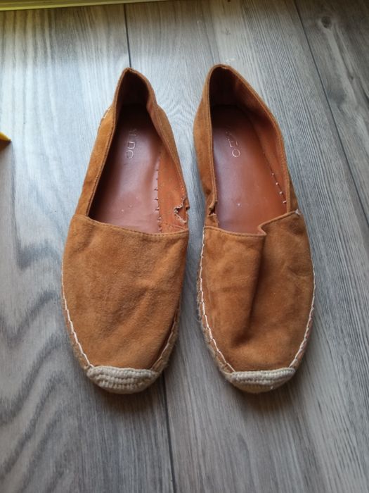 Espadryle zamszowe 37,5