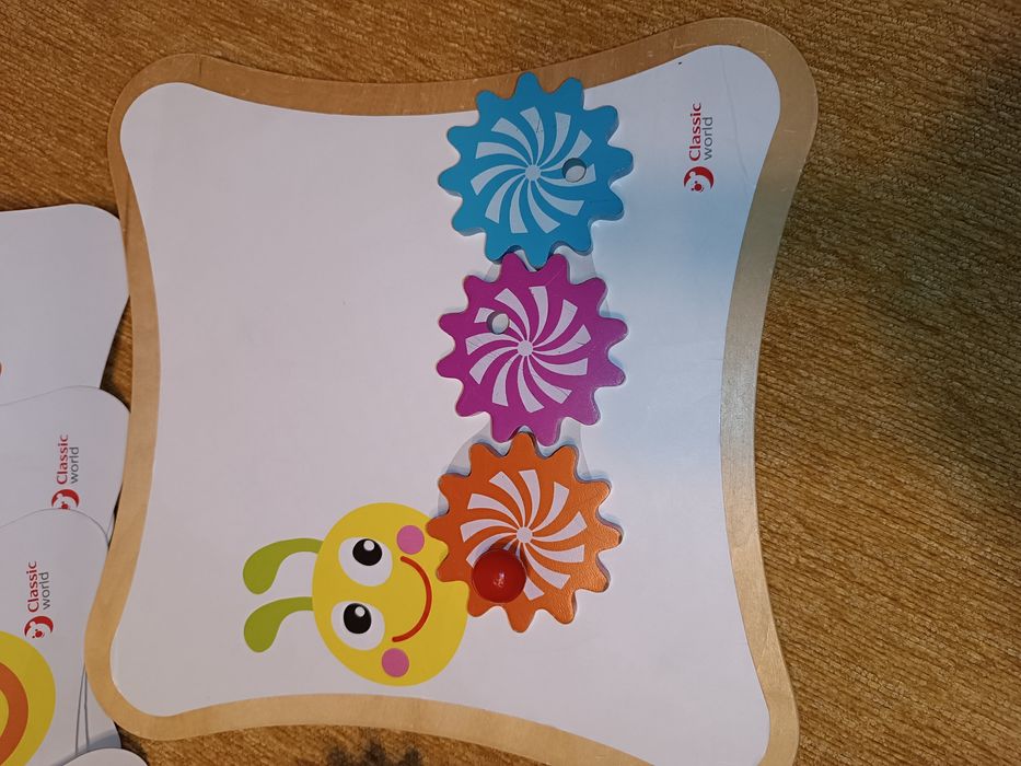 Zabawką sensoryczna, łamigłówka ,Gra Gear Game Classic wor