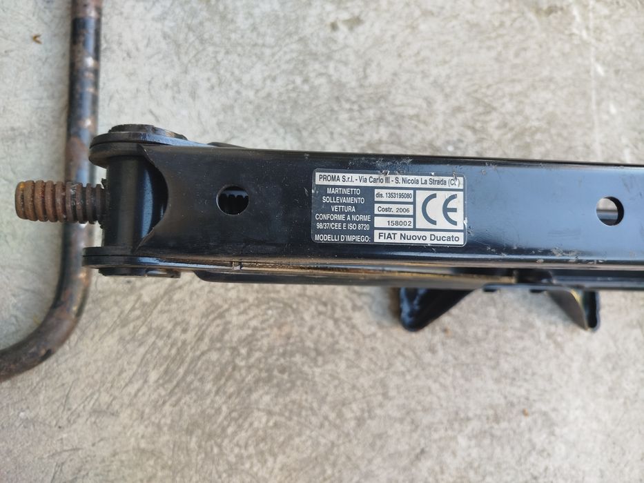 Zestaw lewarek klucz Ducato