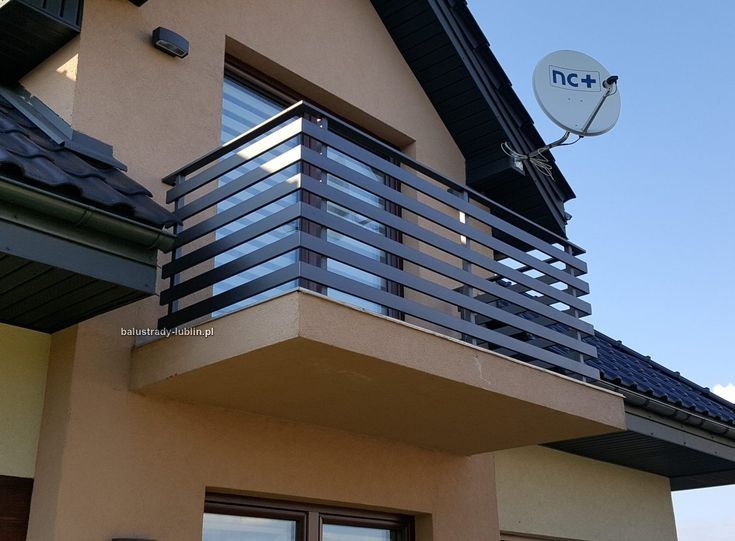 Balustrady balkonowe