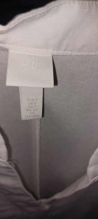 Sukienka tunika biala