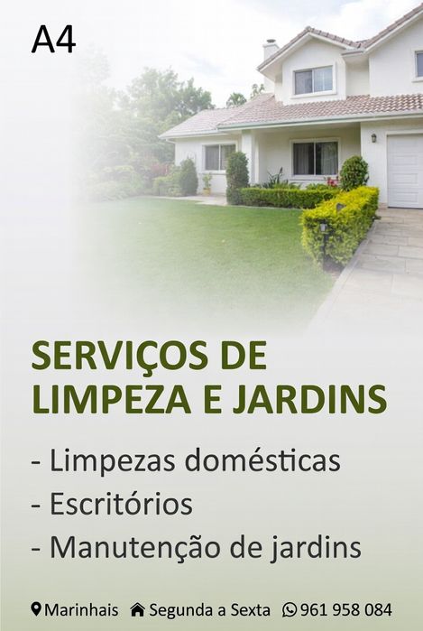 Limpeza e Jardins