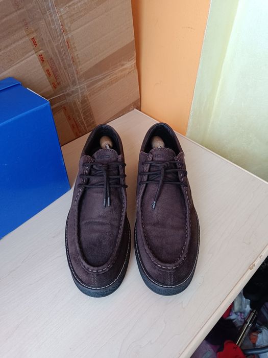 замшеві черевики Igi&co дерби Італія шкіра Оригінал