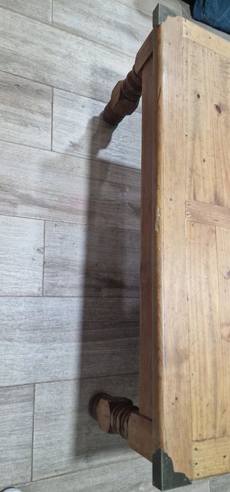 Mesa de centro  mexicana com carimbo de autenticidade