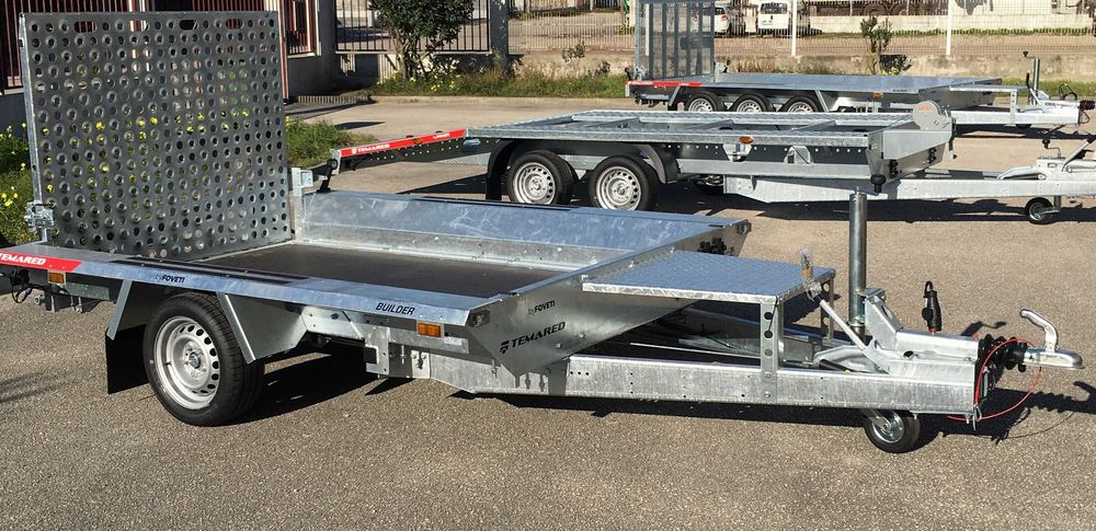 Atrelado Máquina Giratória Reboque Máquina Bocat Traillers escavadora