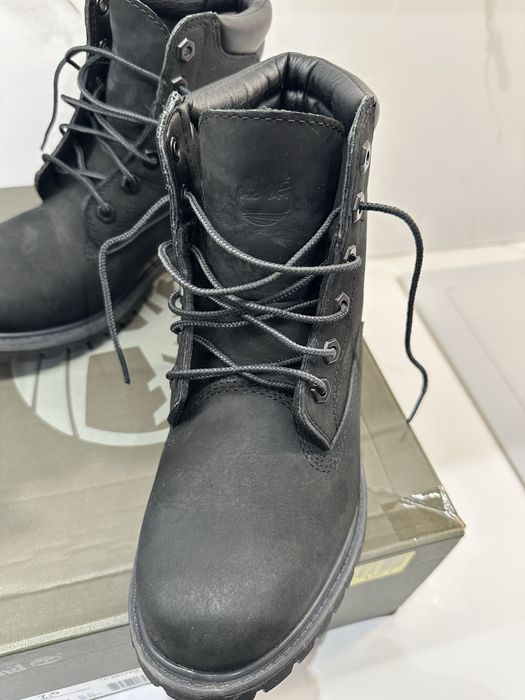 Buty Timberland Waterville 6 IN Waterproof Black Nubuck 38,5