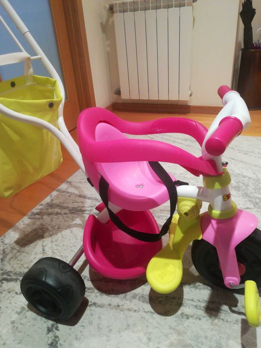 Triciclo menina cor de rosa
