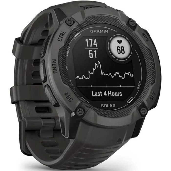 Smartwatche Garmin Instinct 2X Solar NFC MIL-STD-810 grafitowy (PL)