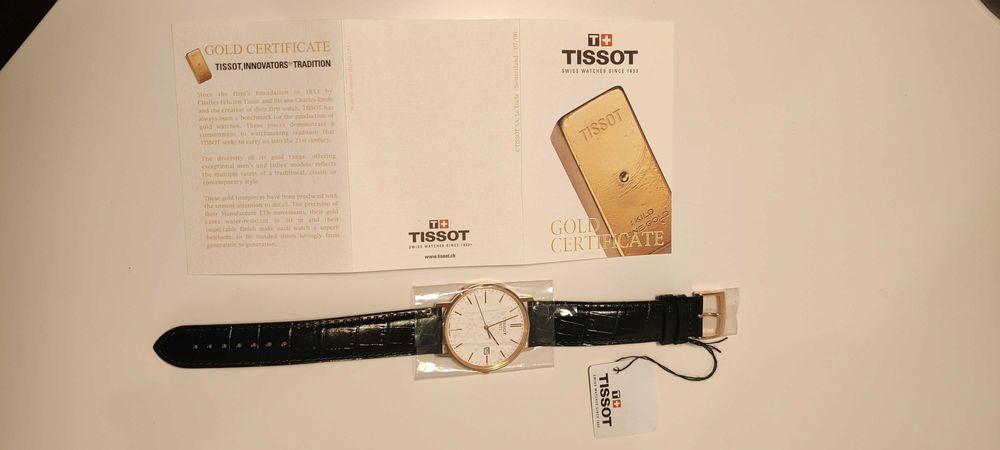 Relógio Tissot Goldrun 18K Gold
T922.410.76.011.00