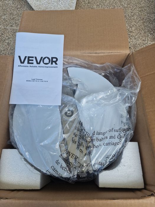aparelho de aparar folhas VEVOR (modelo V-BT-TS-12),