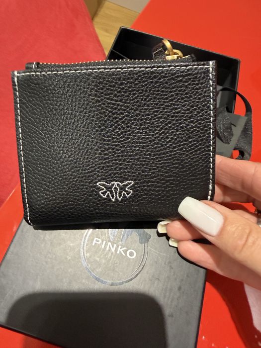 Carteira Pinko em pele