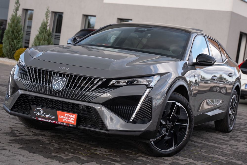 Peugeot 408 Niezawodny 1.6 225PS hybrid  Full Led Kamera Skóra Ambient Focal MAX
