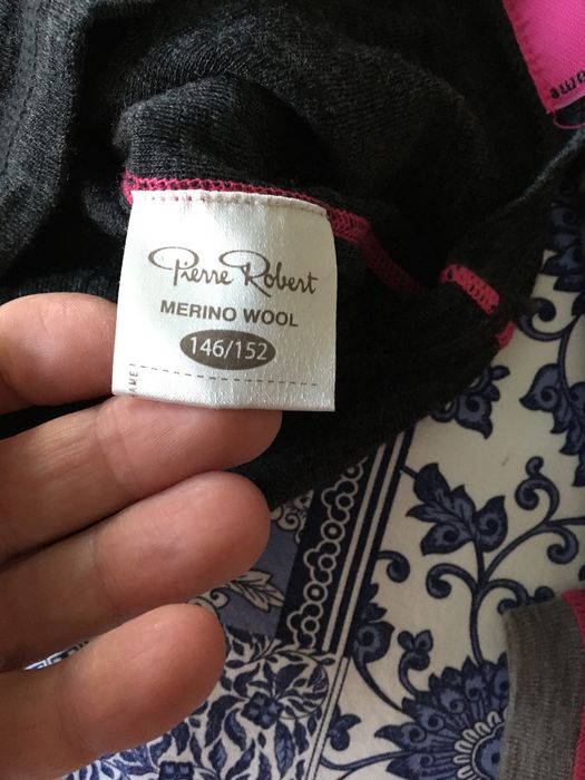 Bielizna narciarska welna merynos 140 cm