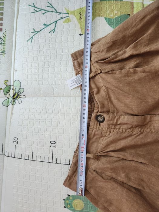 Лляні шорти Massimo Dutti