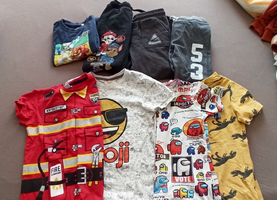 Strazaka sprzedana cena obnizona na 60 Zestaw dla chłopca długi krótki