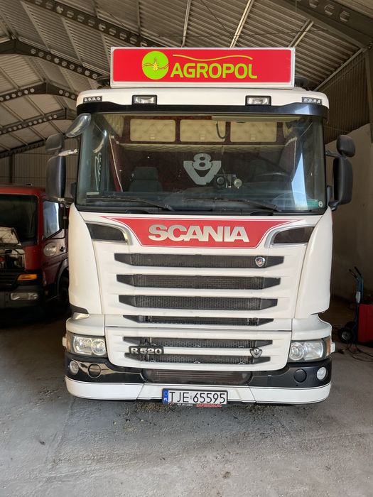 Scania v520 pompa do zboża odkurzacz