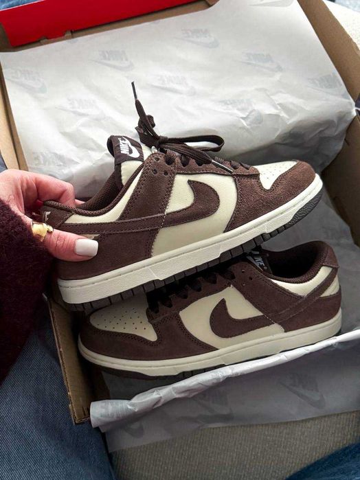 Жіночі кеди Nike Dunk Low Brown, кроссовки Nike Dunk