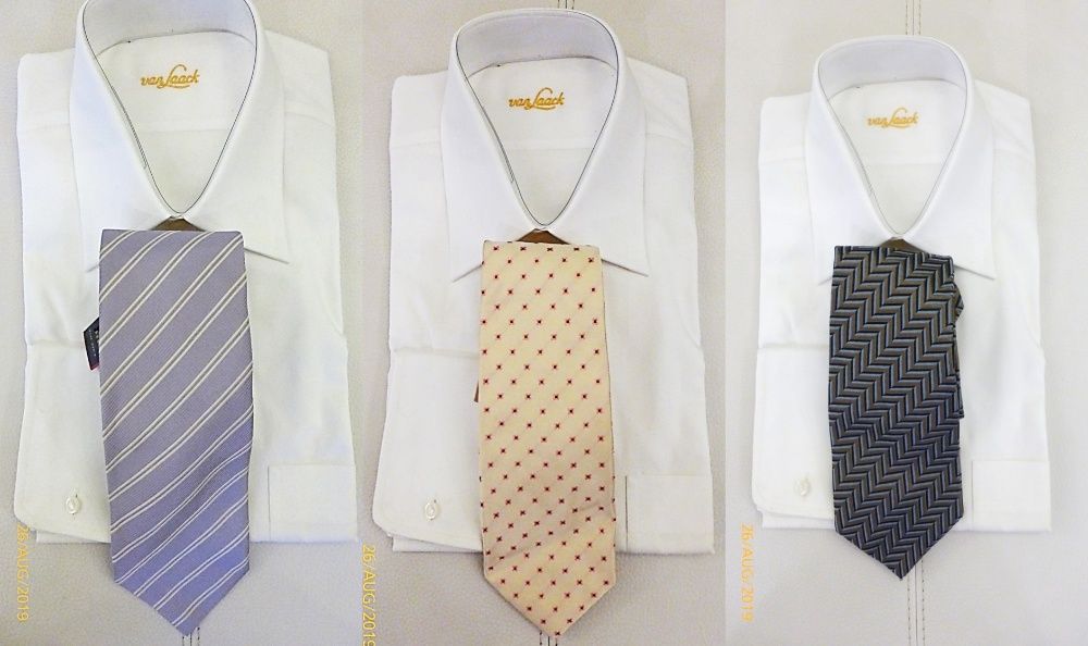 Gravatas de seda novas Preço é para UMA gravata