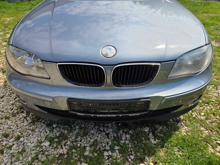 BMW 1 E87 E81 maska zderzak lampa błotnik A18/7 drzwi lusterko podsufitka kierownica skórzana multi tempomat przełącznik zespolony deska rozdzielcza