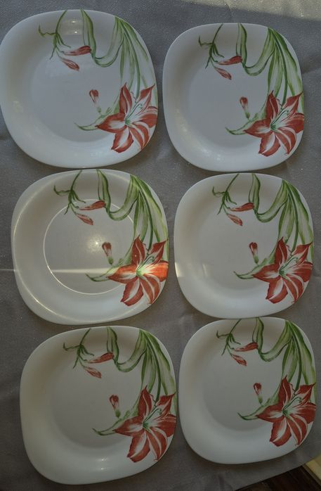 Zestaw obiadowy Luminark Carnie Iris 6 osób 24 elementow