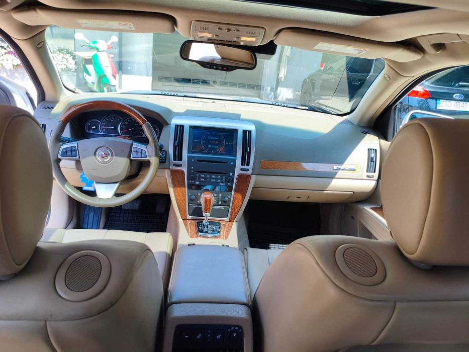 Cadillac STS białą perła, jasny środek, 1 właściciel w PL