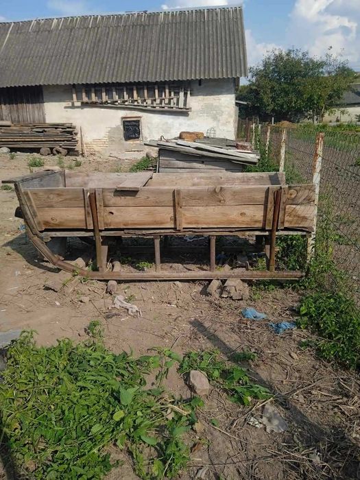 Сани металеві кінні