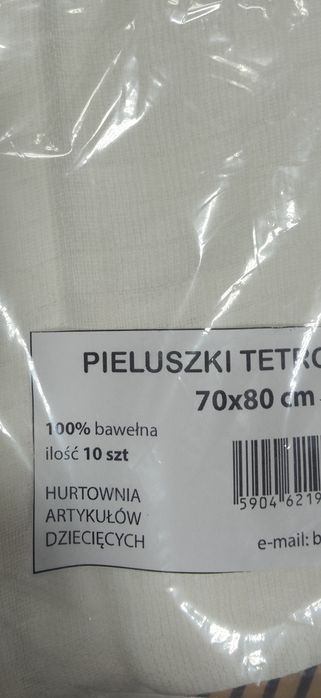 Pieluszki tetrowe bawelna polskie