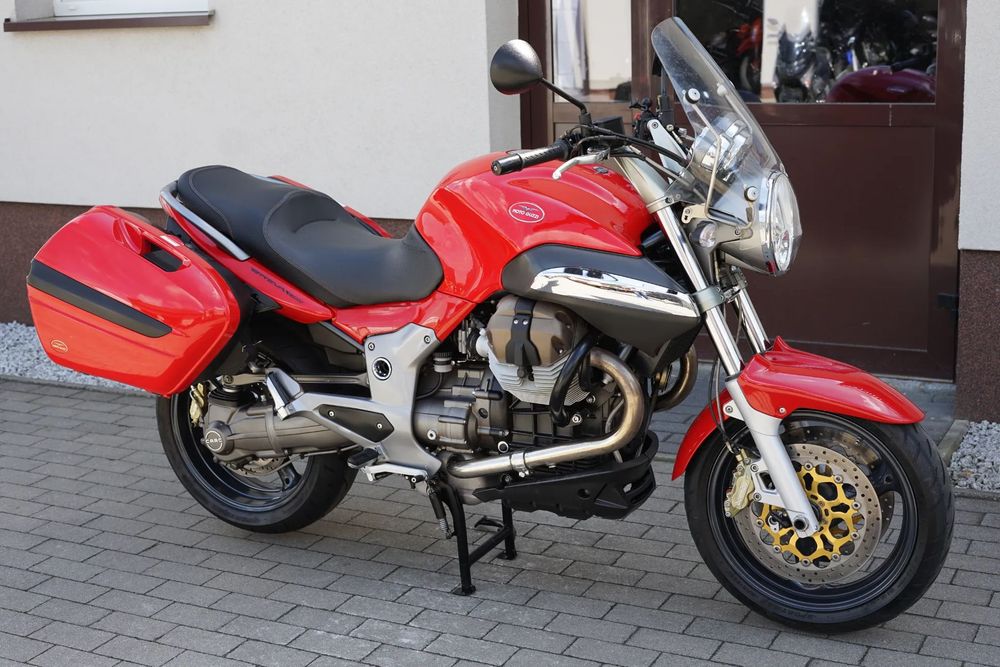 Moto Guzzi Breva 1100 kufry, tylko jeden właściciel od nowości! Niemcy