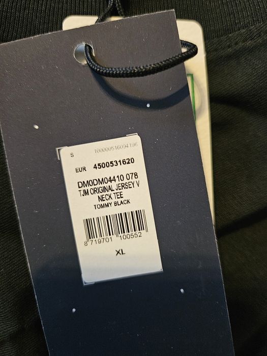 Koszulka męska Tommy Hilfiger w serek