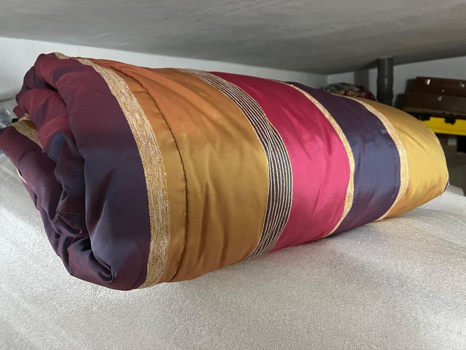 Edredon cama casal com 2 almofadas