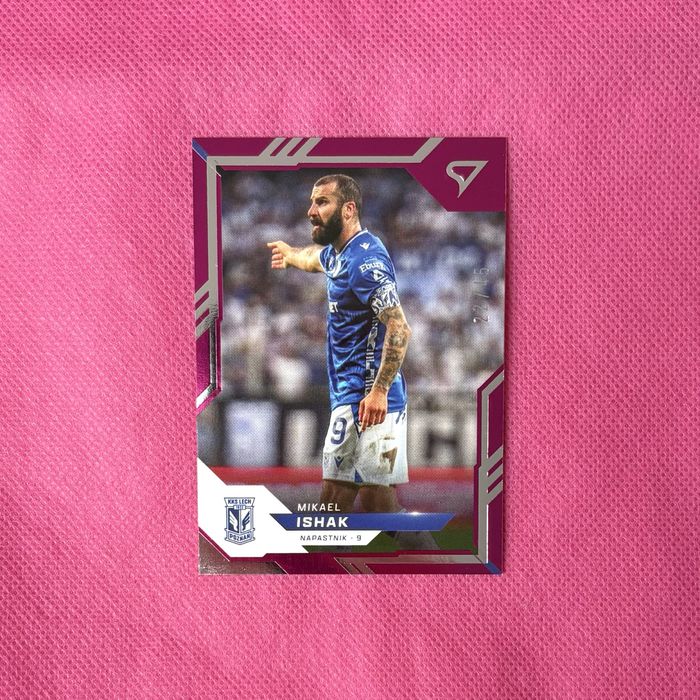 Mikael Ishak karta lech poznań limitowana ekstraklasa numerowana 2025