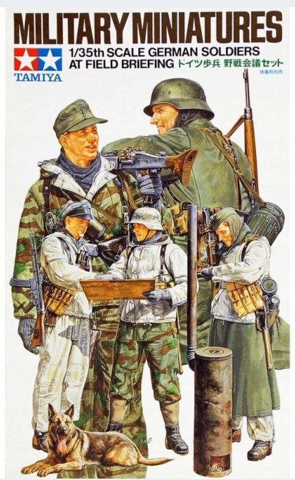 model figurki 1:35 Tamiya 35212 German Soldiers Field Briefing