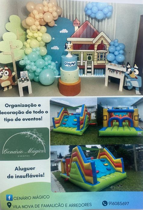 Cenário Mágico organização e decoração de eventos