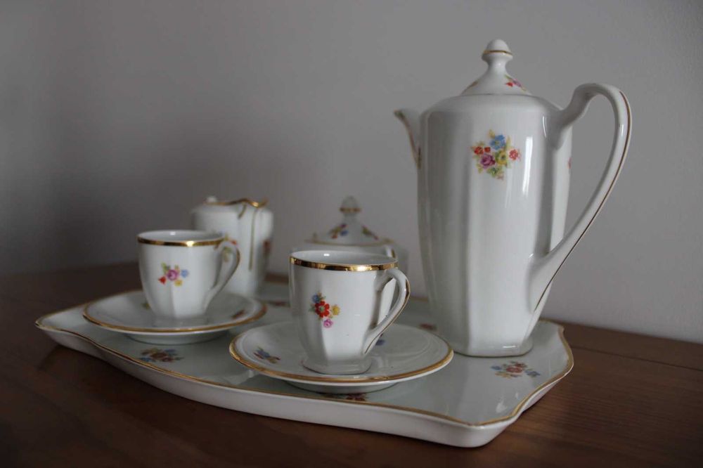 Conjunto de café Vista Alegre
